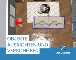 Objekte ausrichten und verschieben