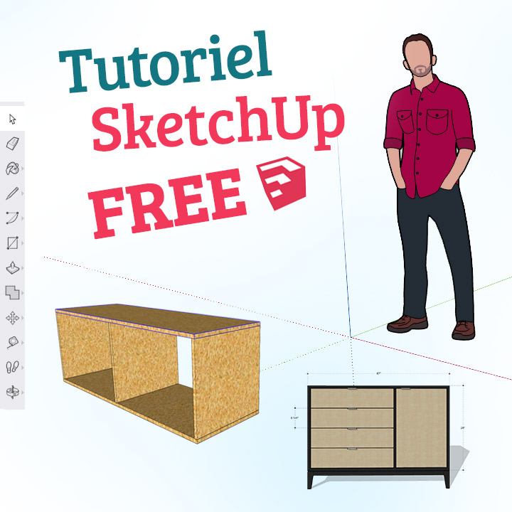 KOSTENLOSE 3D-MODELLIERUNG MIT SKETCHUP