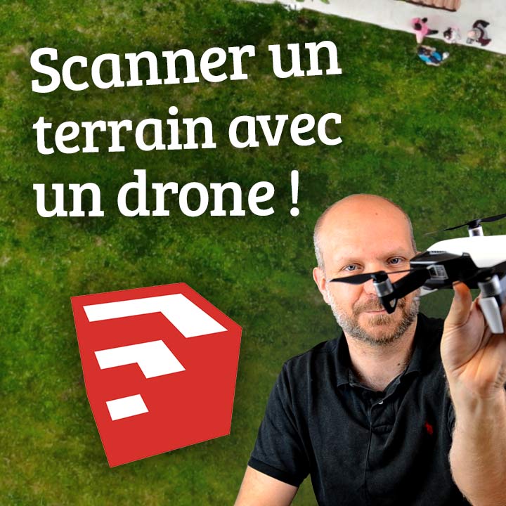 DRONE und SketchUp